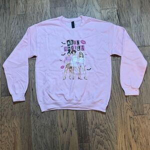 Gildan Light Pink Mean Girls Sweatshirt